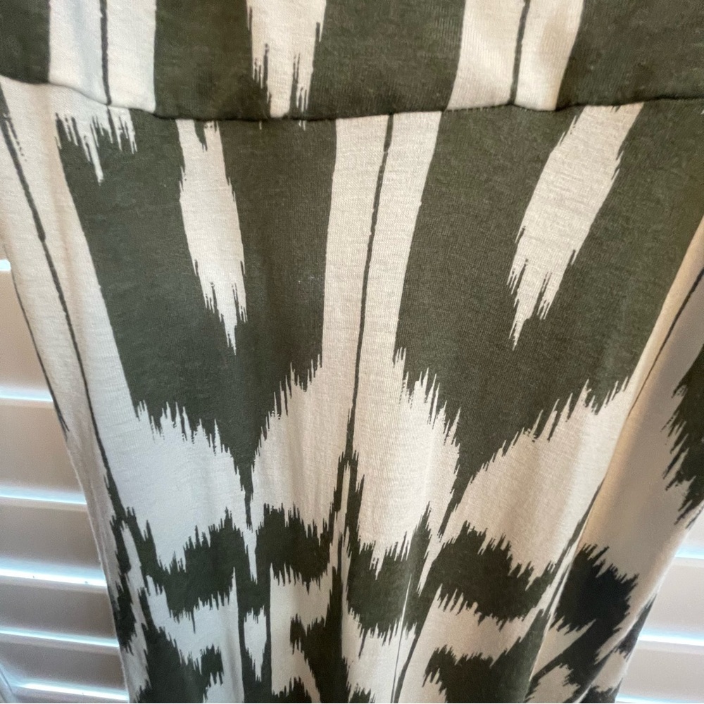 LOFT green and White Midi Sundress - Picture 4 of 8